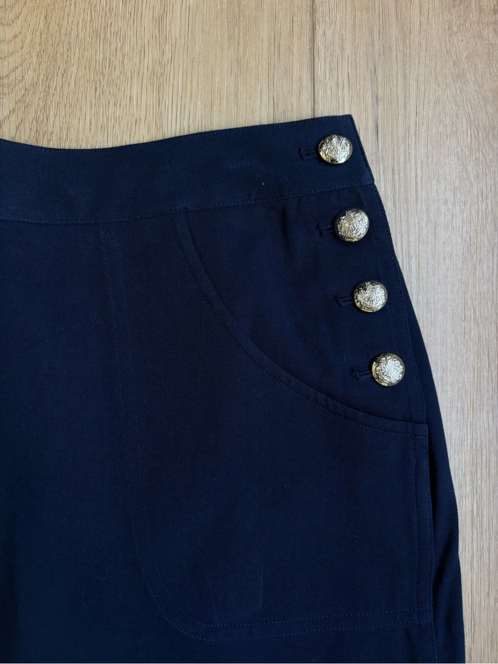 Lauren Ralph Lauren Navy Pencil Skirt Size 8
